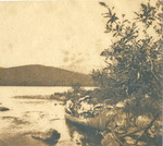 J.W. Dearborn and J.E. Smart, Jr. in a Canoe