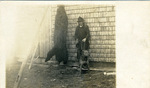 A.W. Bickford with Dog