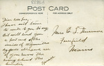 Real Post Card to Eda Dinsmore