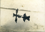 Joseph Emery Smart, Jr. and John W. Dearborn in a Canoe