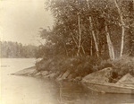 Rocky Point, Mattamiscontis Lake by Joseph Emery Smart Jr.