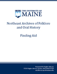 MF049 Penobscot River Commercial Fisheries Project / David Taylor by Special Collections, Raymond H. Fogler Library, University of Maine