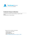 MF042 Frederick Pratson Collection
