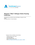 MF148 Margaret "Mimi" Killinger / Helen Nearing Collection by Special Collections, Raymond H. Fogler Library, University of Maine