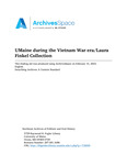 MF070 UMaine During the Vietnam War Era / Laura Finkel Collection