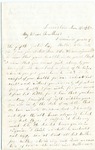 Letter from Achsah Lemont to Frank L. Lemont, November 16, 1862 by Achsah J. Lemont