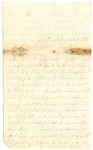 Letter from Achsah Lemont to Frank L. Lemont, February 15, 1863