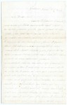 Letter from J.S. Lemont to Frank L. Lemont, April 11, 1863 by J. S. Lemont