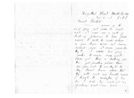 Letter from Zeb Knight to Almore Haskell, February 14, 1863
