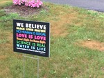 Photograph of Black Lives Matter Sign