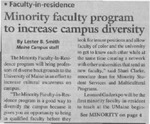 Maine Campus_Minority faculty program increase campus diversity