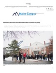 Black History Month kicks off at UMaine with the Black Lives Matter flag raising by Sarah O'Malley