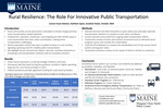 Rural Resilience: The Role for Innovative Public Transportation by Connor Evans-Ralston, Kathleen Spear, and Jonathan Rubin