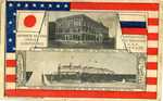 Japanese Russian Peace Conference Postcard by W. L. Julian