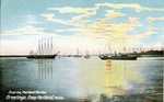Portland Harbor Sunrise Postcard