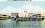 Portland Grand Trunk Elevators and Docks Postcard