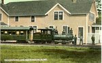 Togus, Maine, Restaurant and K.C.R.R. Postcard