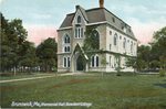 Brunswick, Maine, Memorial Hall at Bowdoin College