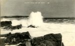 Atlantic Ocean Surf and Rocks Postcard