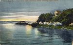 Casco Bay, Maine, View from Little Diamond Island, Showing Cape Shore