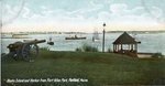 Portland, Maine, Fort Allen Park and View of Peaks Island