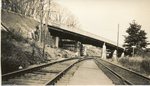 Hallowell, Maine, Bridge and Railroad Tracks