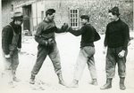 Grindstone, Maine, Boxing near the Boarding House