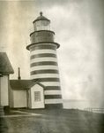 Lubec, Maine, West Quoddy Head Lighthouse by Franklin Eaton