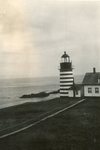Lubec, Maine, West Quoddy Head Lighthouse by Franklin Eaton
