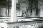 Alna, Maine, Old Meetinghouse Interior by Franklin Eaton