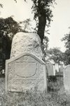Plymouth, Massachusetts, Headstone on Burial Hill by Franklin Eaton