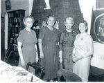 Maine Business and Professional Women, Fryeburg BPW in Library by O. B. Denison Jr.