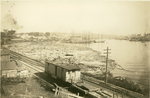 Bangor, Maine, Railroad Car and Waterfront
