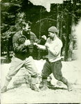 Primo Carnera and Charley Miller Sparring at Moosehead Lake