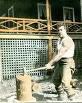 Primo Carnera Splitting Wood by Jake & Phil Coolidge
