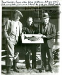 DeWitt Mackenzie with Charley Miller on a Fishing Trip by Associated Press