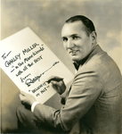 Robert Ripley Photograph Autographed for Charley Miller