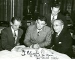 Jimmy Braddock and Joe Gould at Boxing Contract Signing by Wide World Photos, Inc.