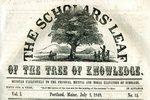 The Scholar's Leaf of the Tree of Knowledge Masthead