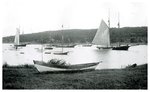Isle au Haut, Maine, Harbor with Sailboats