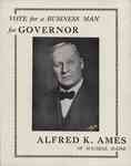 Alfred K. Ames for Governor Poster