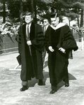 Lloyd Elliott Escorting President John F. Kennedy by University of Maine