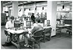 Fogler Library Interior and Computer Cluster