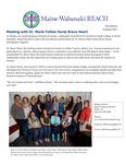 Maine-Wabanaki REACH Newsletter, Autumn 2015
