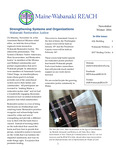 Maine-Wabanaki REACH Newsletter, Winter 2016 by Wabanaki REACH