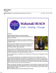 March News, 2021 by Wabanaki REACH